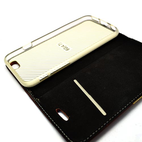 Tempered Glass + Wallet Case - 06